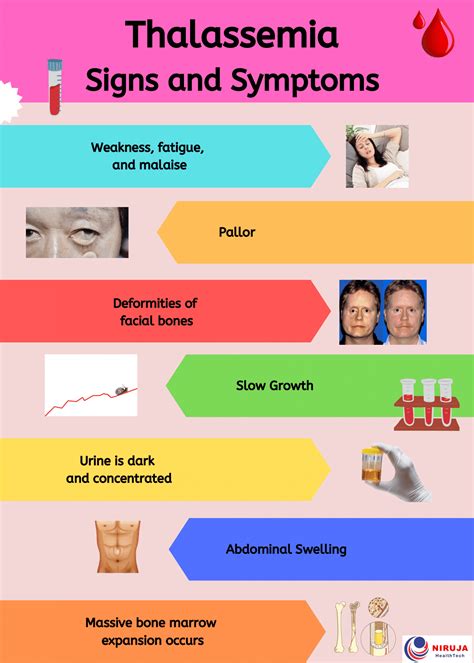 thalassemia trait symptoms.